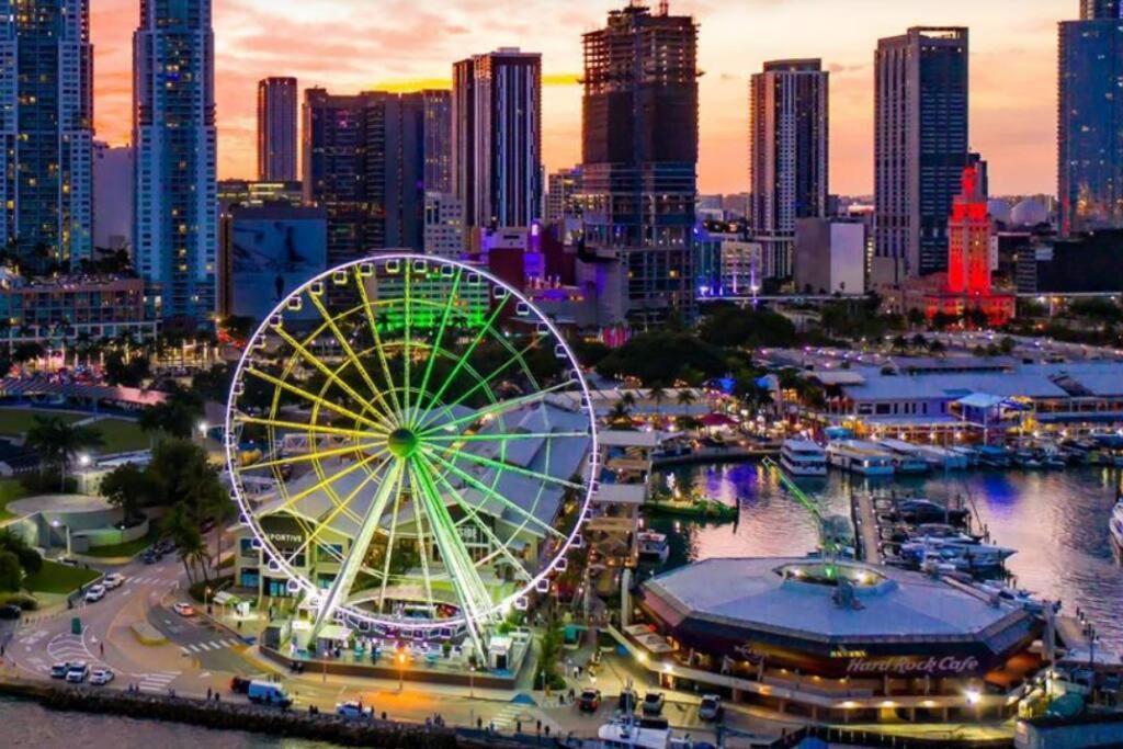 Miami Sunset City View Kültér fotó